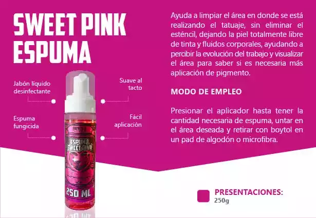 espuma sweet pink