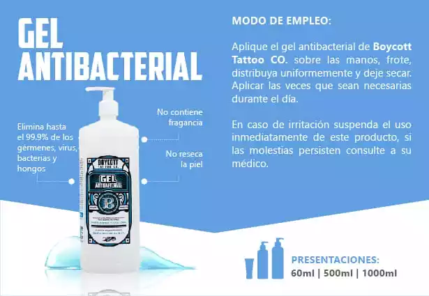 gel antibacterial
